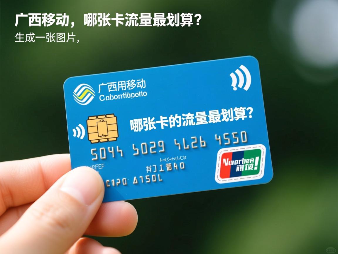 在广西用移动，哪张卡的流量最划算？