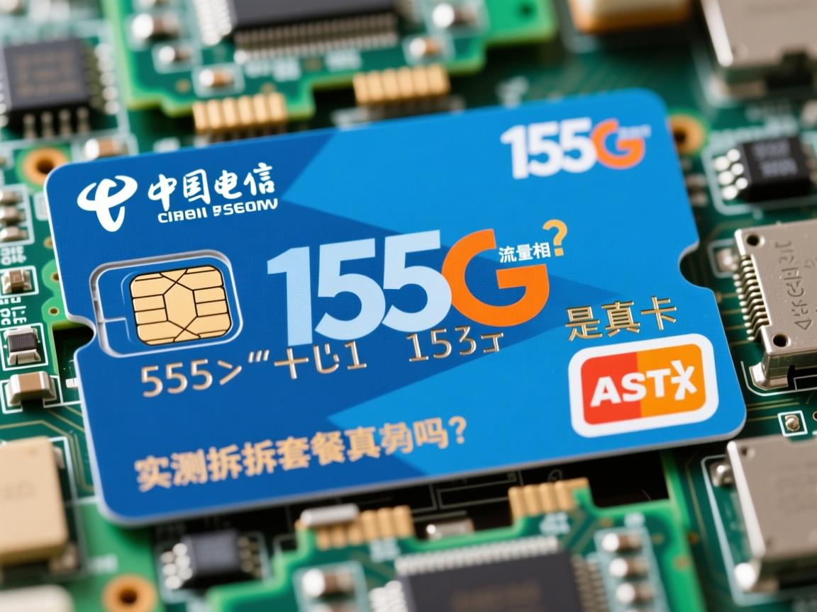 电信155G流量卡是真的吗？实测拆解套餐真相