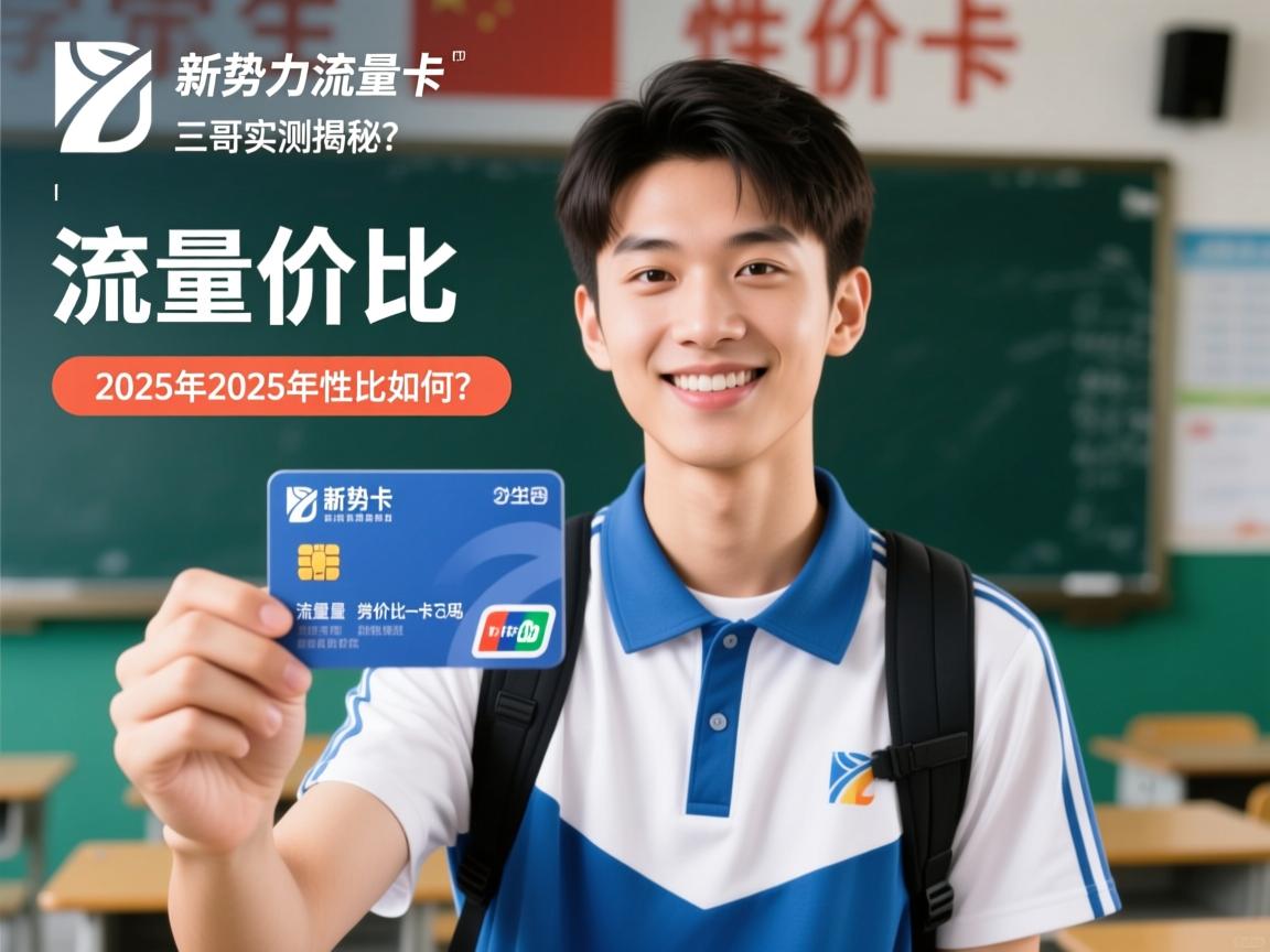 新势力流量卡2025年性价比如何，学生党适合办理吗？三哥实测揭秘