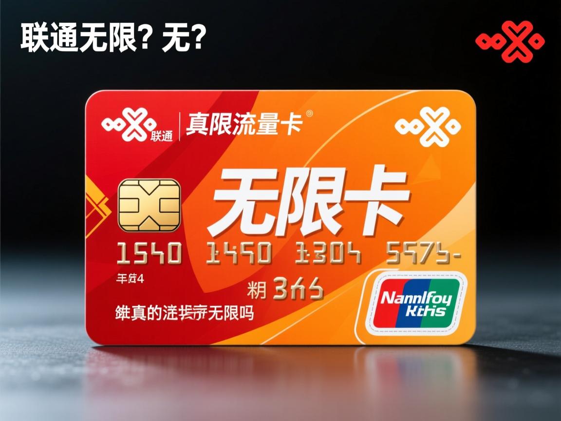 联通无限流量卡是真的无限吗？