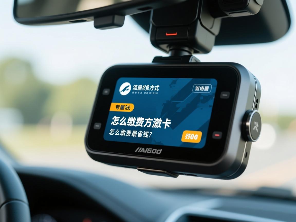 行车记录仪流量卡缴费方式有哪些，怎么缴费最省钱，缴费后如何快速激活？