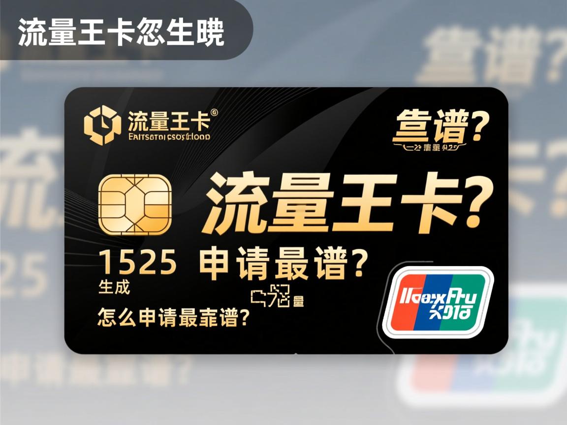 流量王卡怎么申请最靠谱？