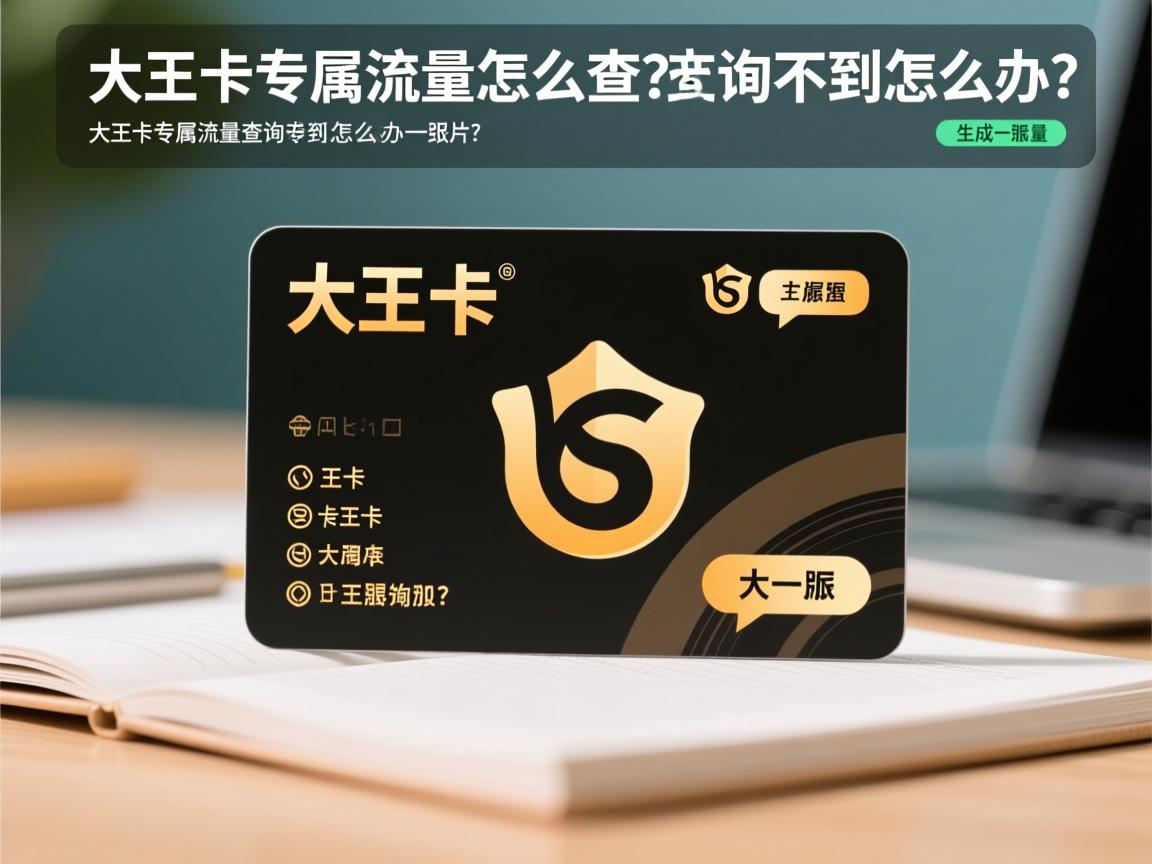 大王卡专属流量怎么查？大王卡专属流量查询不到怎么办？