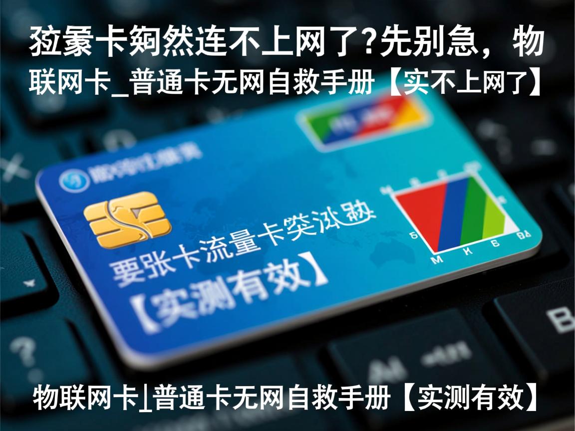 流量卡突然连不上网了？先别急，物联网卡_普通卡无网自救手册【实测有效】