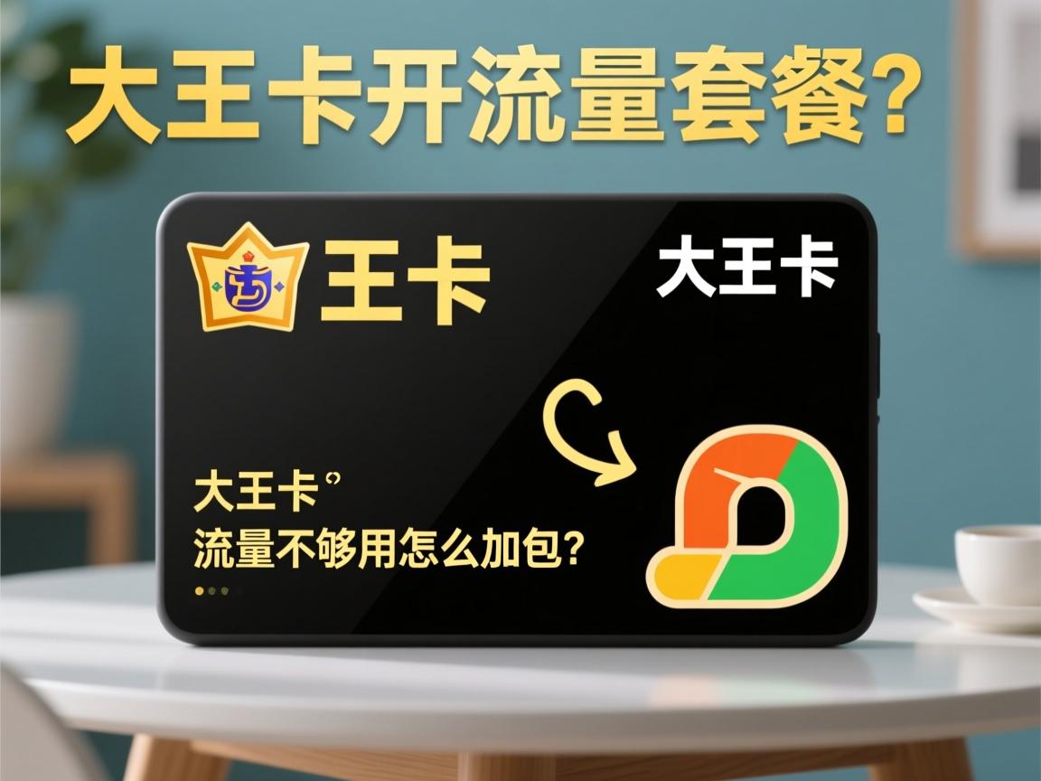 大王卡能开流量套餐吗？，大王卡怎么开通流量套餐？，大王卡流量不够用怎么加包？