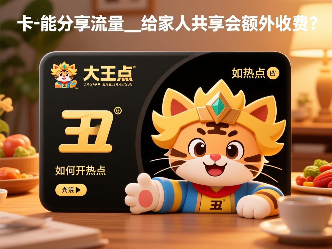 大王卡能分享流量吗？如何开热点_给家人共享会额外收费吗？