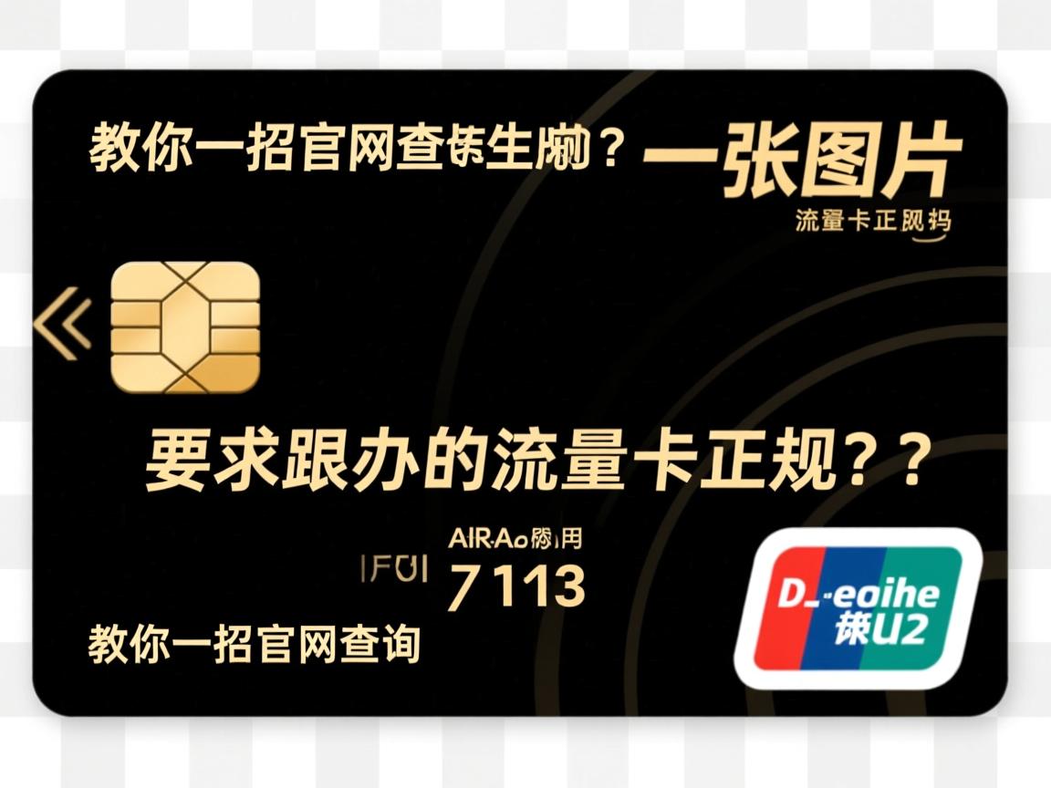 办的流量卡正规吗？教你一招官网查询