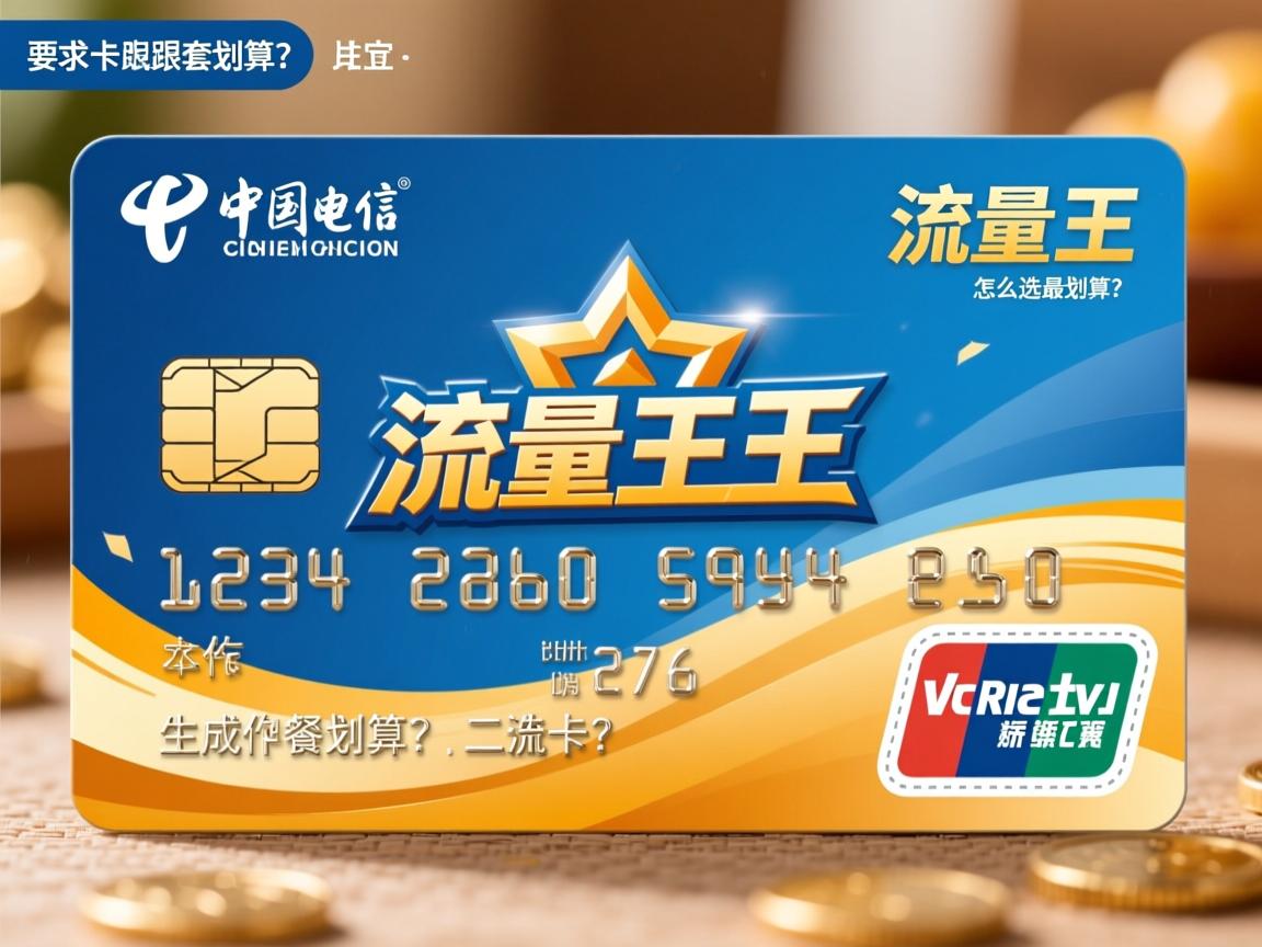 电信卡流量王套餐怎么选最划算？