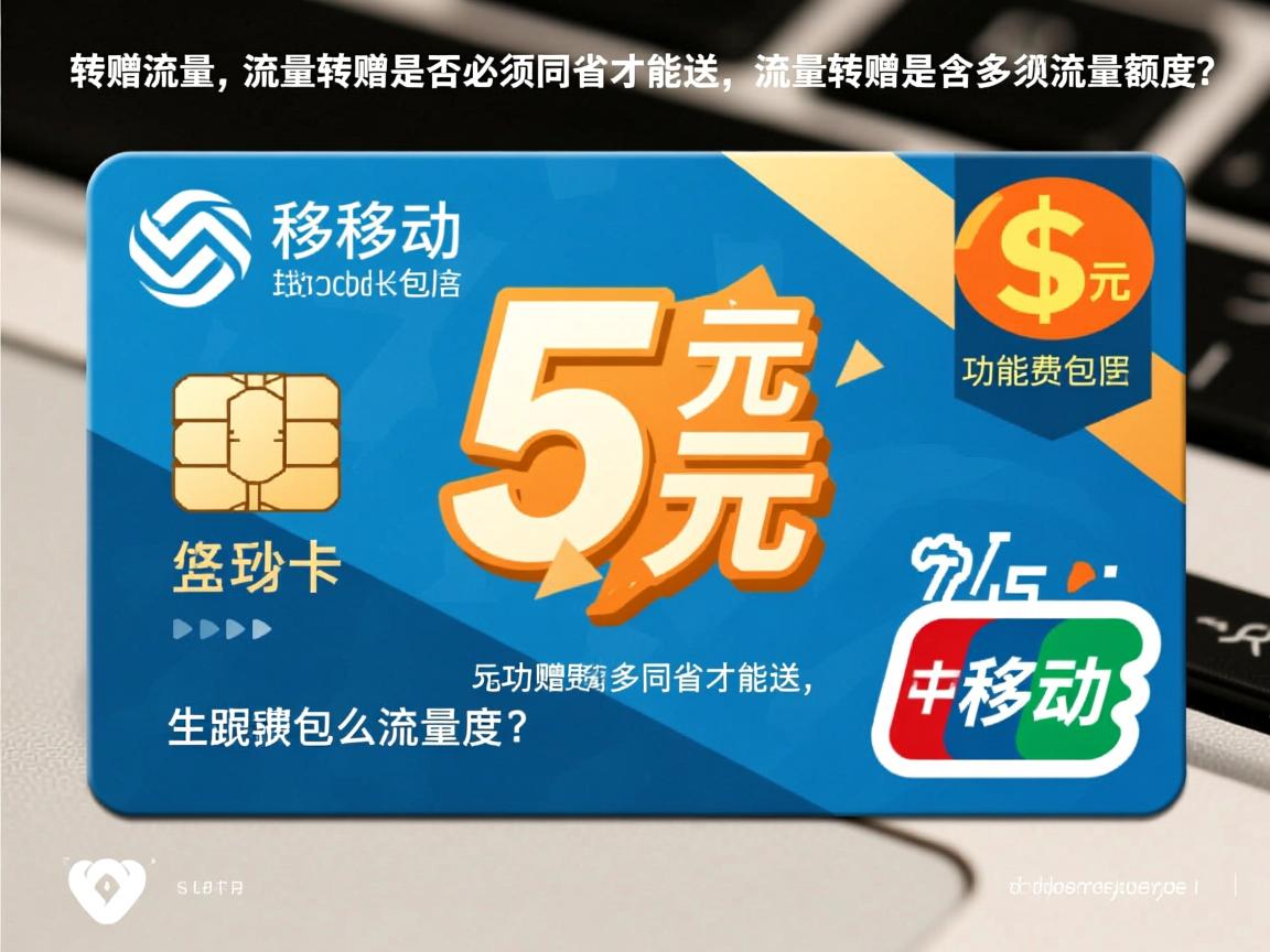 移动卡怎么转赠流量_流量转赠是否必须同省才能送，5元功能费包含多少流量额度？
