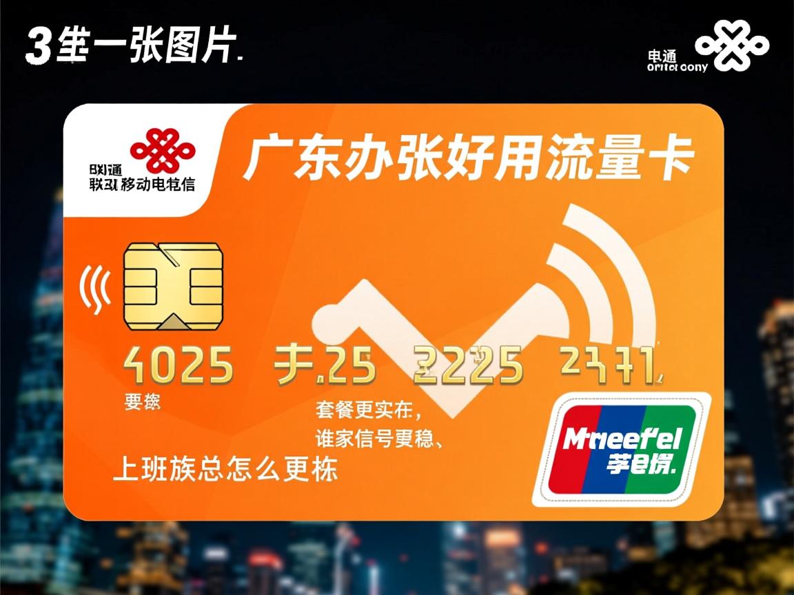 在广东想办张好用的流量卡，2025年联通移动电信广电谁家信号更稳、套餐更实在，学生和上班族该怎么选才不踩坑？_3