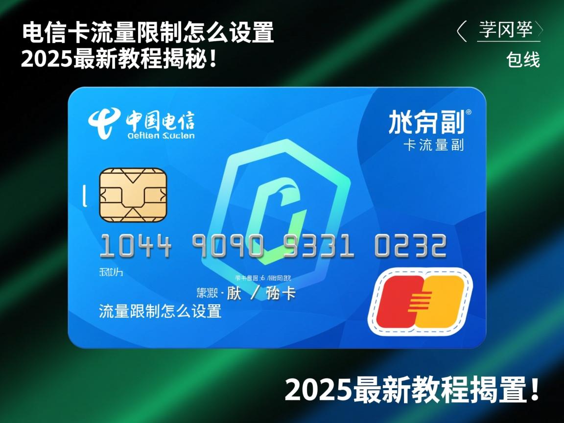 电信副卡流量限制怎么设置，2025最新教程揭秘！
