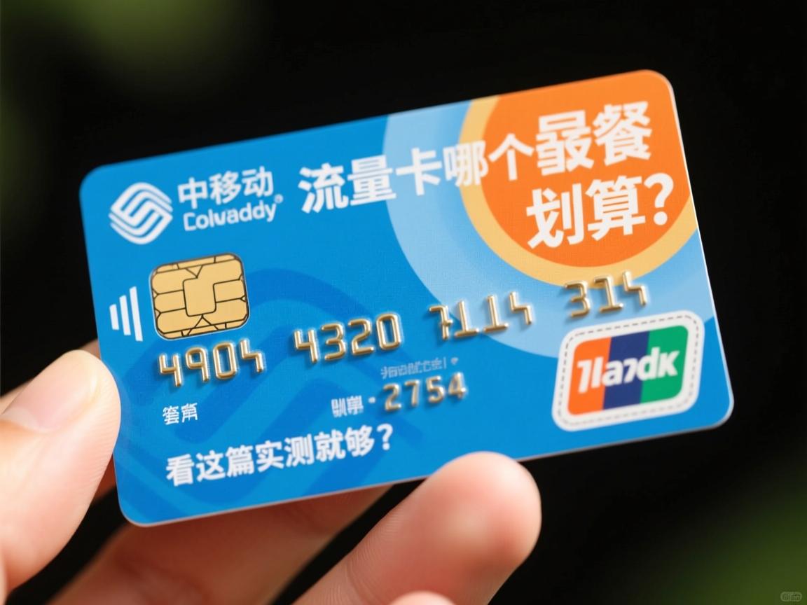 移动流量卡哪个套餐最划算？看这篇实测就够了