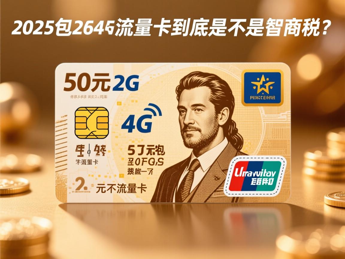 2025年了，50元包2G的4G流量卡到底是不是智商税？