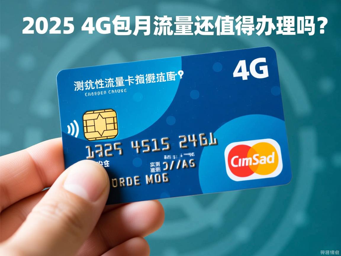 2025年4G包月流量卡还值得办理吗？实测性价比与避坑指南