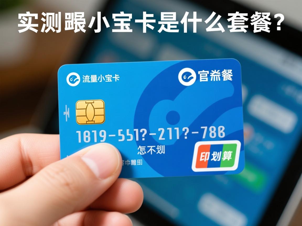 流量小宝卡是什么套餐？怎么办理最划算？实测有效攻略