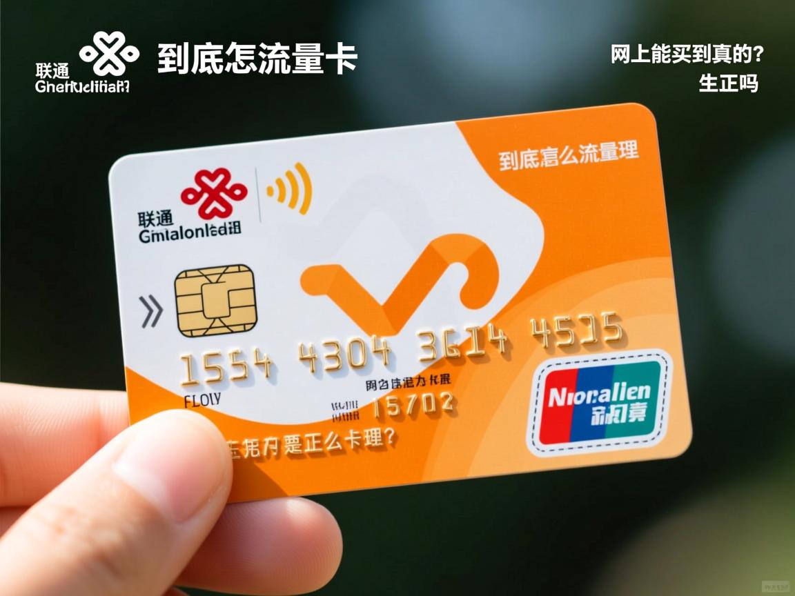 联通官方流量卡，到底怎么办理，是正规卡吗，网上能买到真的？