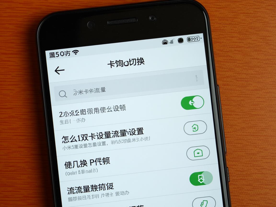 小米5双卡流量切换怎么设置？小米5双卡怎么设置流量使用卡顿怎么办？