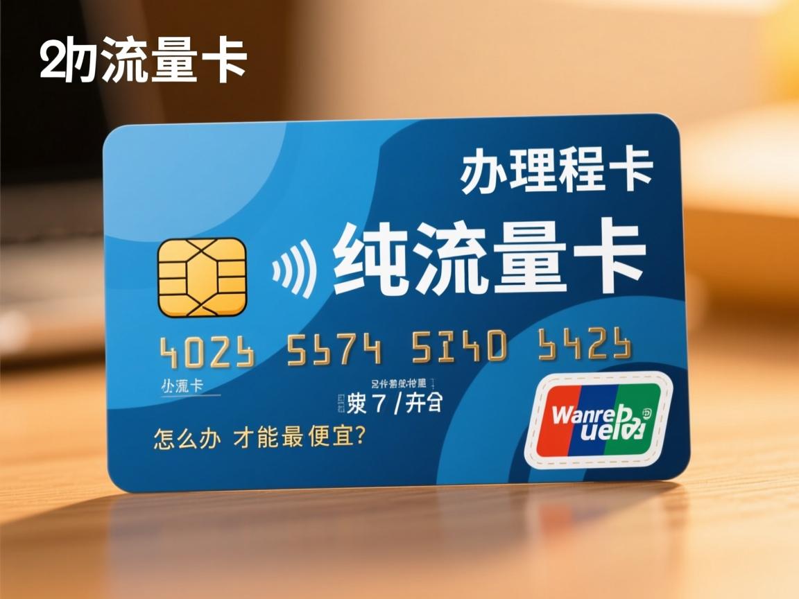 纯流量卡办理流程是什么_怎么办理才能最便宜？