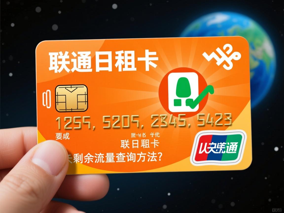 联通日租卡怎么查当天用了多少流量？_联通日租卡当天剩余流量查询方法？