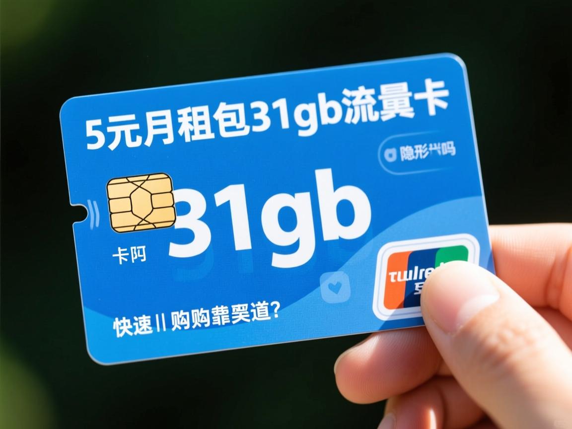 5元月租包31gb流量卡是真的吗，有隐形消费吗，新手该如何快速找到靠谱的购买渠道？