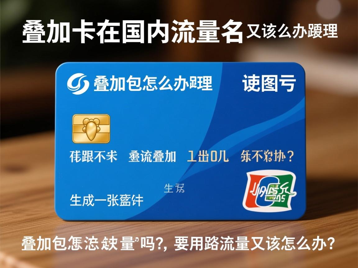流量叠加卡是国内流量吗？叠加包怎么办理，用不完的流量又该怎么办？