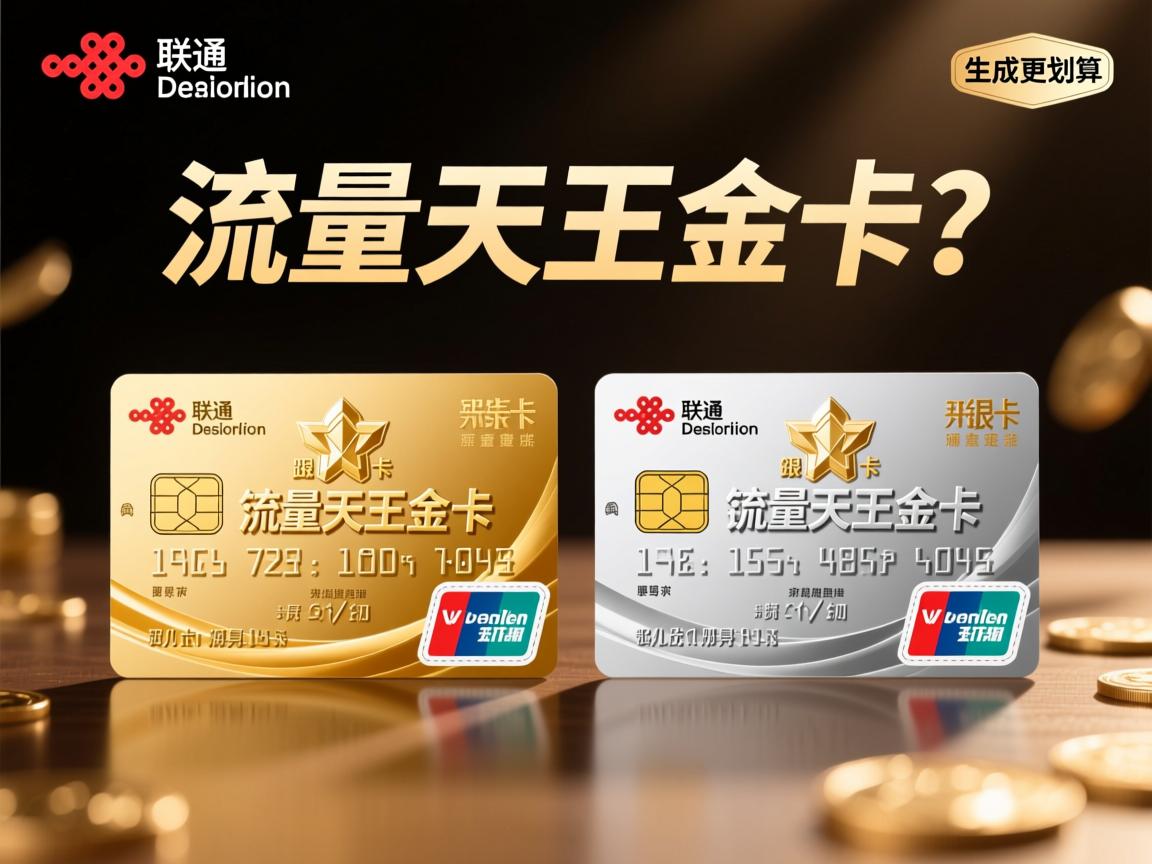 联通流量天王金卡和银卡哪个更划算？